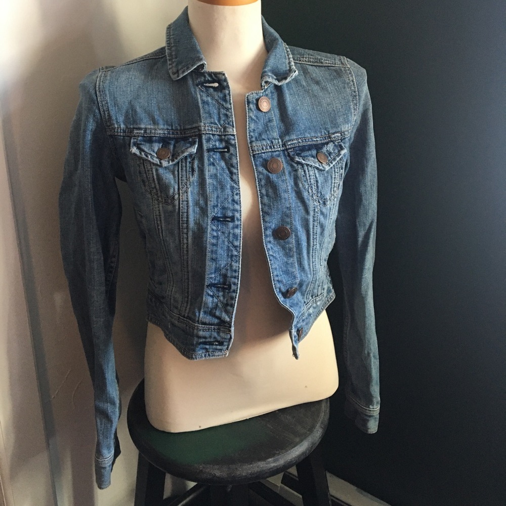 Cropped Jean Jacket
